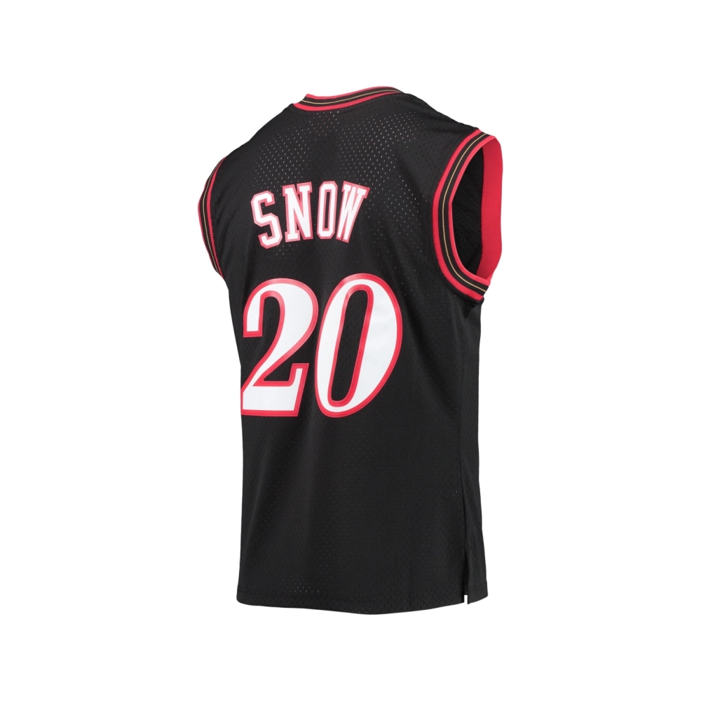 Mens Philadelphia 76ers Eric Snow Black 2000 01 Hardwood Classics Swingman Jersey,Philadelphia 100ers,NBA,JERSEY with free shipp
