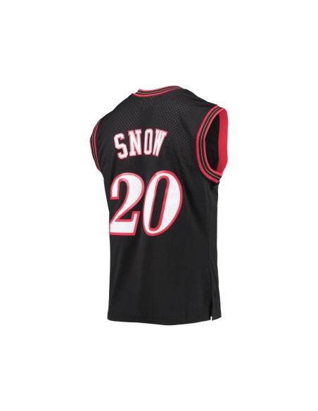 Mens Philadelphia 76ers Eric Snow Black 2000 01 Hardwood Classics Swingman Jersey,Philadelphia 100ers,NBA,JERSEY with free shipp