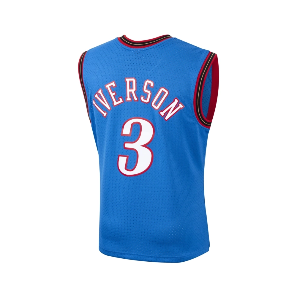Mens Philadelphia 76ers Allen Iverson Royal 1999 2000 Hardwood Classics Swingman Jersey,Philadelphia 110ers,NBA,JERSEY with free