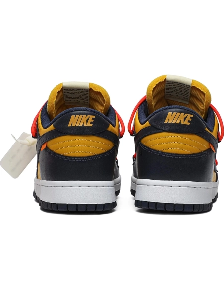 OffWhite x Dunk Low University Gold,Dunk SB,NIKE SHOES Reps