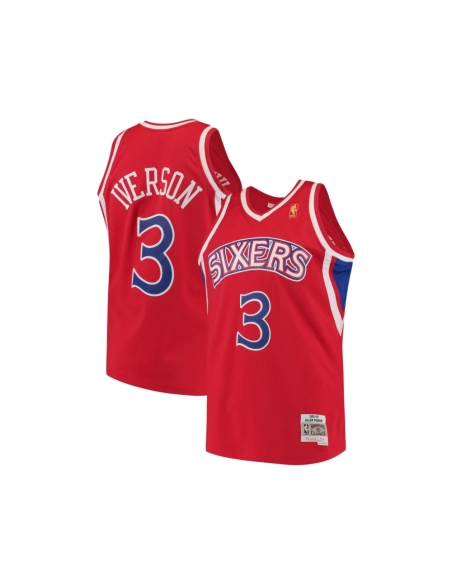 Mens Philadelphia 76ers Allen Iverson Red 1996 97 Hardwood Classics Swingman Jersey,Philadelphia 119ers,NBA,JERSEY with free shi