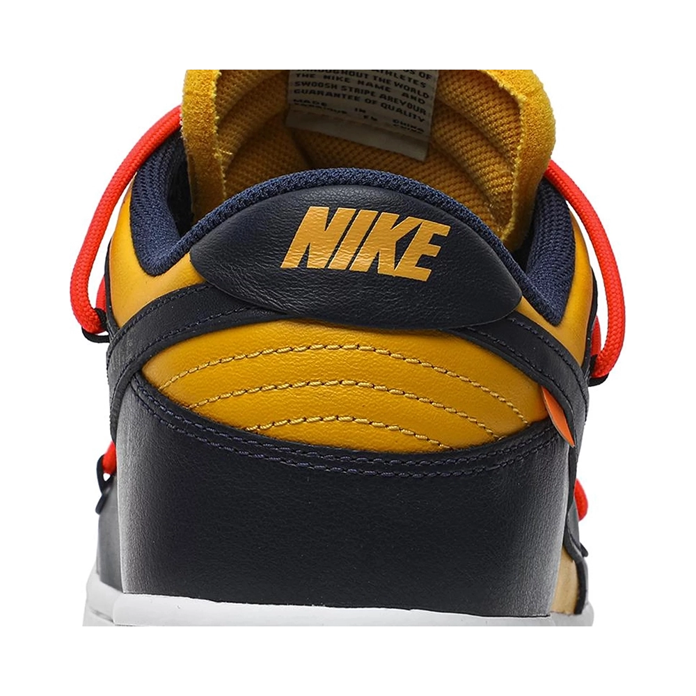 OffWhite x Dunk Low University Gold,Dunk SB,NIKE SHOES Reps