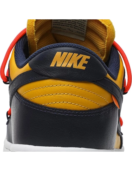 OffWhite x Dunk Low University Gold,Dunk SB,NIKE SHOES Reps