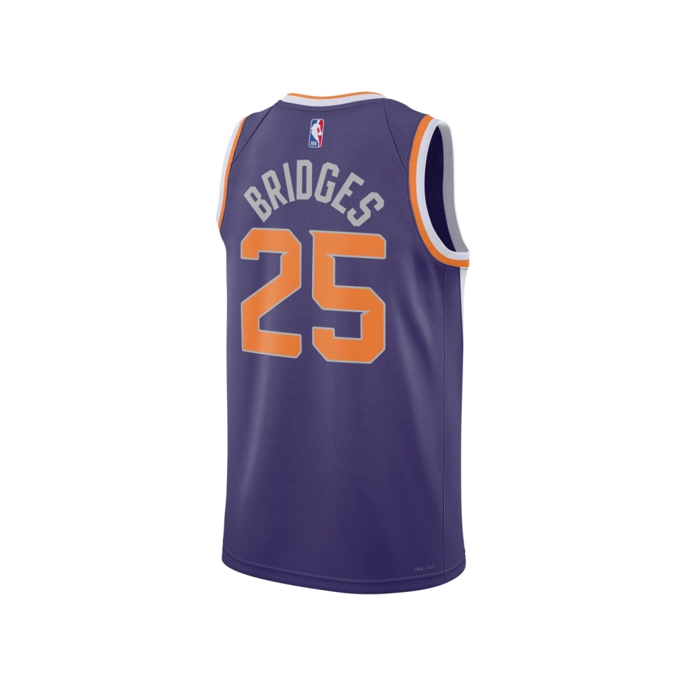 Unisex Phoenix Suns Mikal Bridges Purple Swingman Jersey - Icon Edition,Phoenix Suns,NBA,JERSEY with free shipping