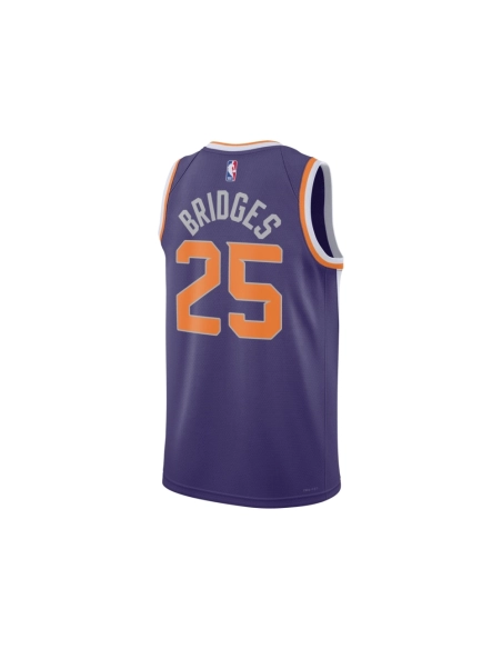 Unisex Phoenix Suns Mikal Bridges Purple Swingman Jersey - Icon Edition,Phoenix Suns,NBA,JERSEY with free shipping
