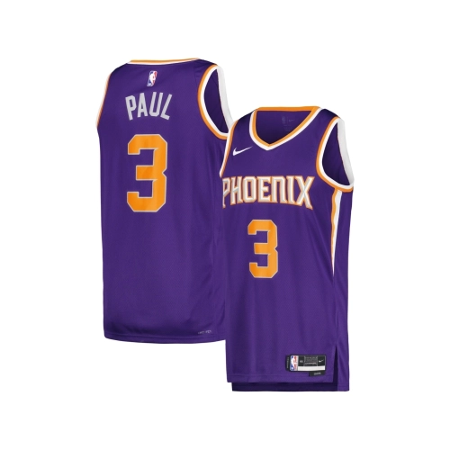 Unisex Phoenix Suns Chris Paul Purple Swingman Jersey - Icon Edition,Phoenix Suns,NBA,JERSEY with free shipping