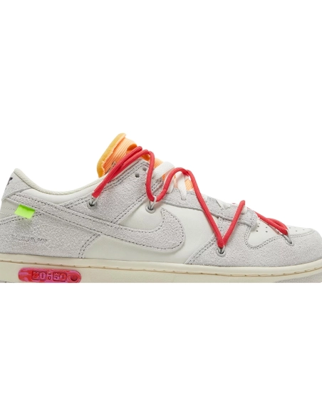 OffWhite x Dunk Low Lot 40 of 50,Dunk SB,NIKE SHOES Reps