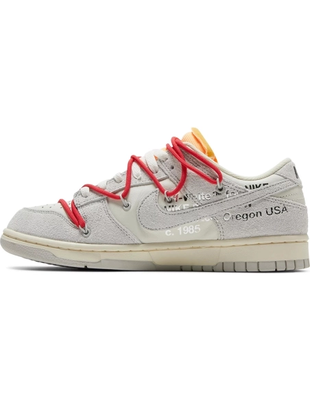 OffWhite x Dunk Low Lot 40 of 50,Dunk SB,NIKE SHOES Reps