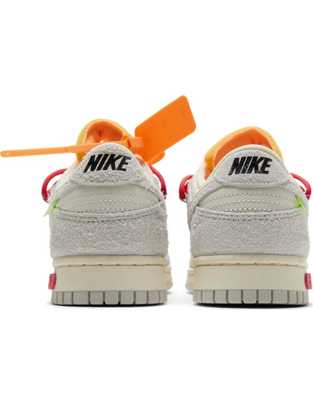 OffWhite x Dunk Low Lot 40 of 50,Dunk SB,NIKE SHOES Reps