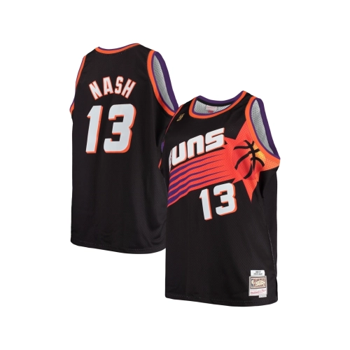 Mens Phoenix Suns Steve Nash Black 1996 97 Big Tall Hardwood Classics Swingman Jersey,Phoenix Suns,NBA,JERSEY with free shipping