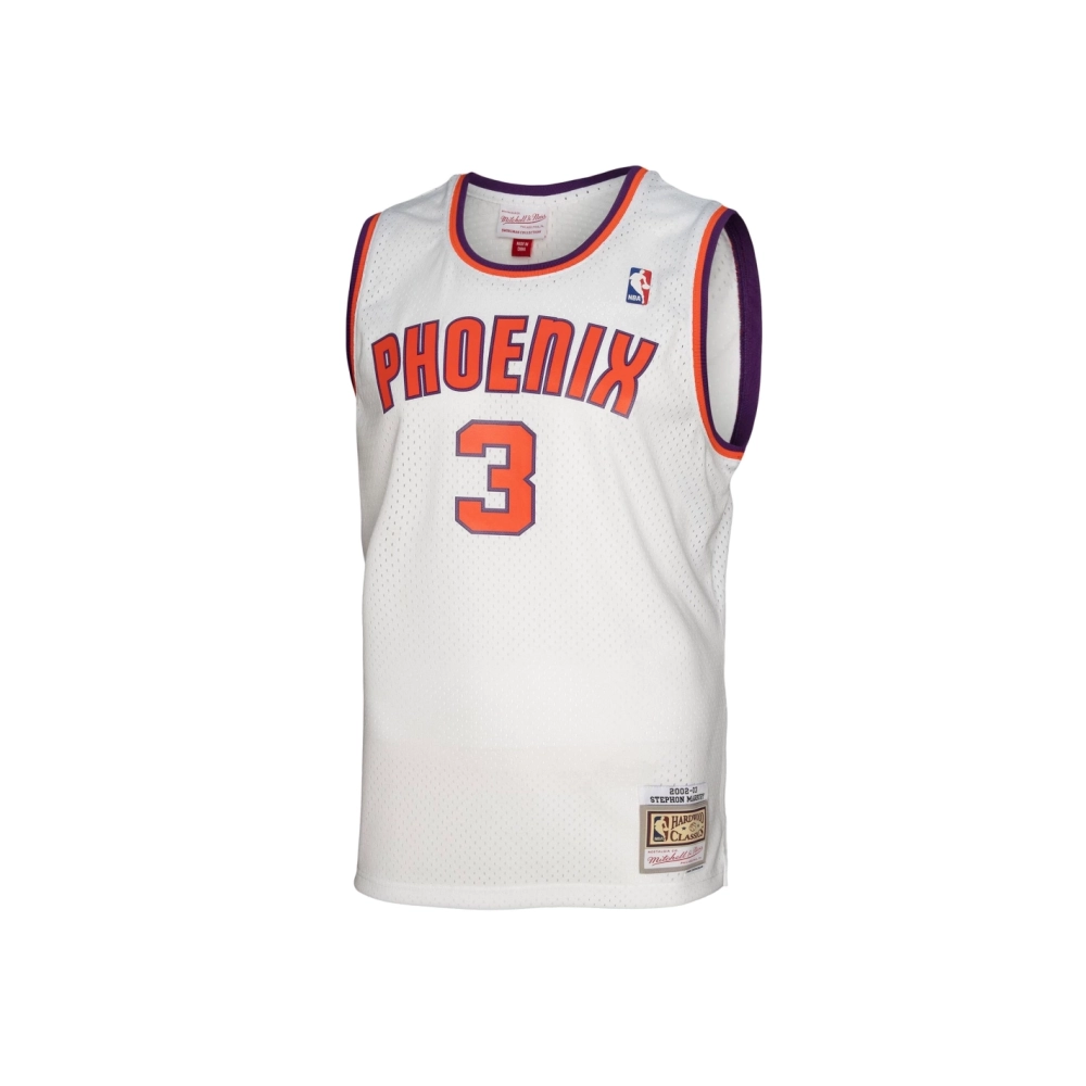 Mens Phoenix Suns Stephon Marbury White 2001 02 Hardwood Classics Swingman Jersey,Phoenix Suns,NBA,JERSEY with free shipping