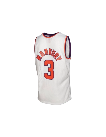 Mens Phoenix Suns Stephon Marbury White 2001 02 Hardwood Classics Swingman Jersey,Phoenix Suns,NBA,JERSEY with free shipping
