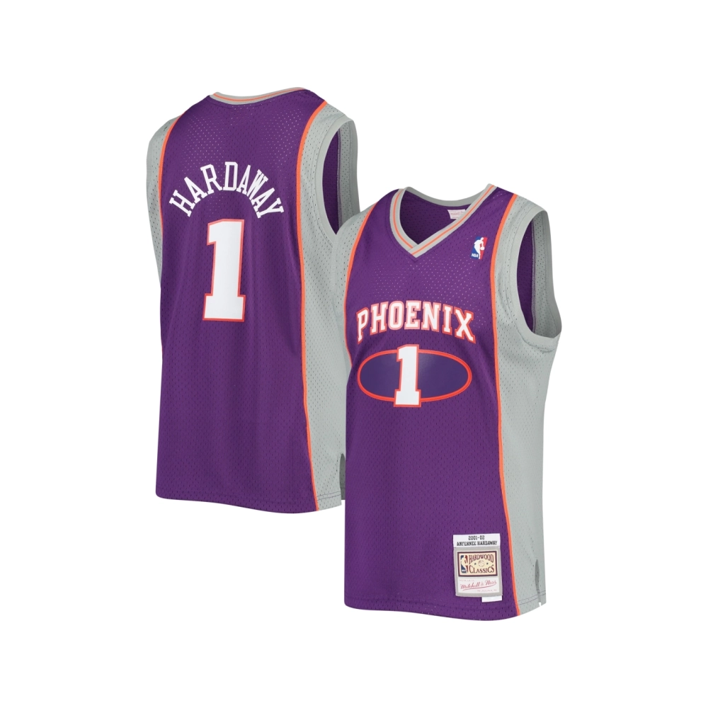 Mens Phoenix Suns Penny Hardaway Purple 2001 02 Hardwood Classics Swingman Jersey,Phoenix Suns,NBA,JERSEY with free shipping