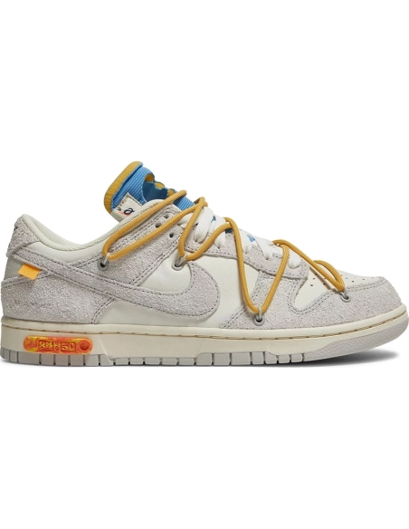 OffWhite x Dunk Low Lot 34 of 50,Dunk SB,NIKE SHOES Reps