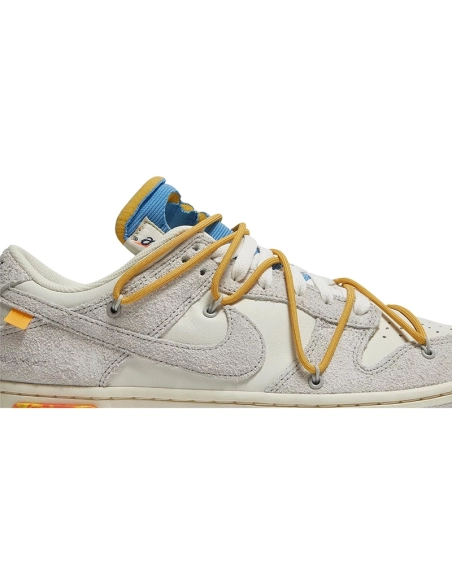 OffWhite x Dunk Low Lot 34 of 50,Dunk SB,NIKE SHOES Reps