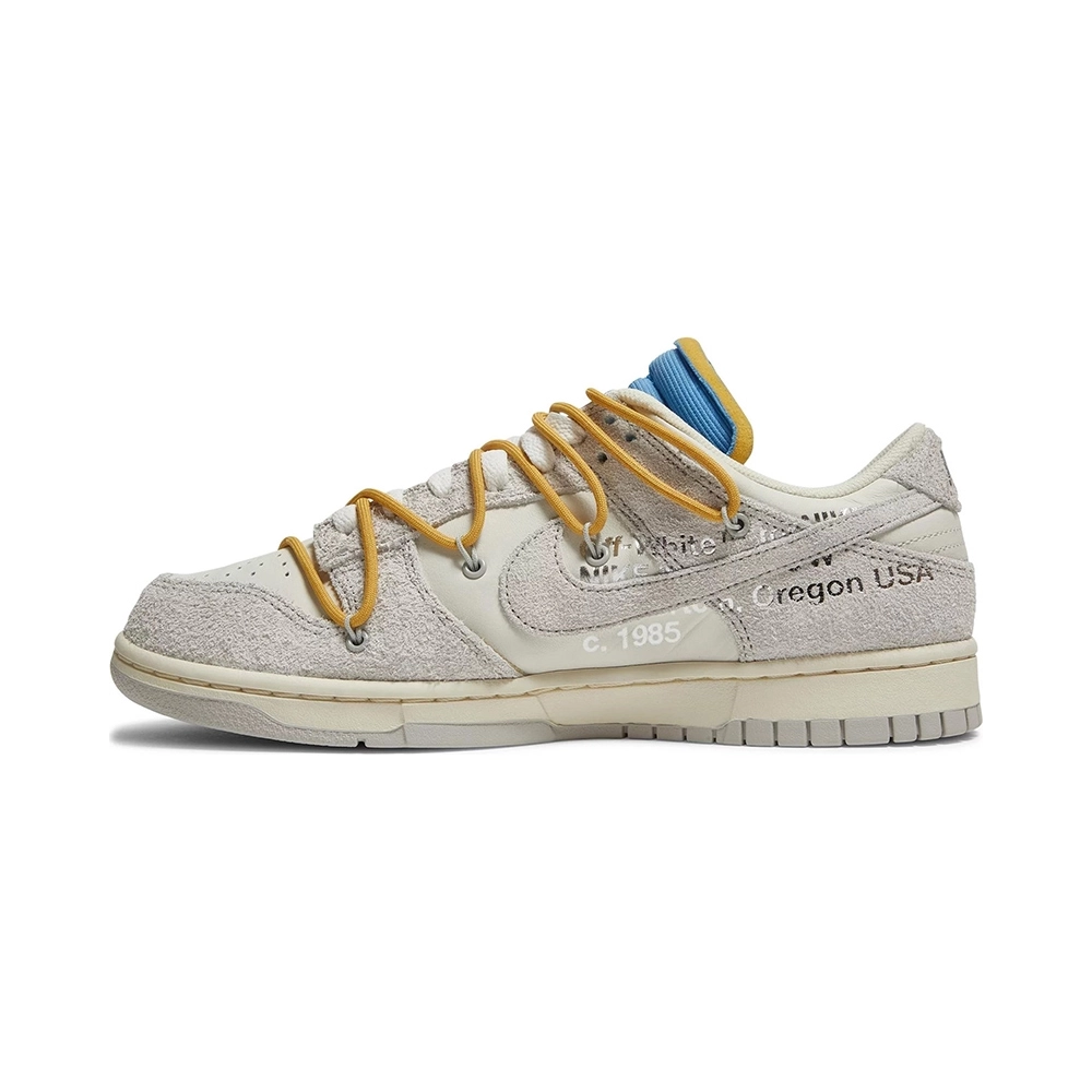 OffWhite x Dunk Low Lot 34 of 50,Dunk SB,NIKE SHOES Reps