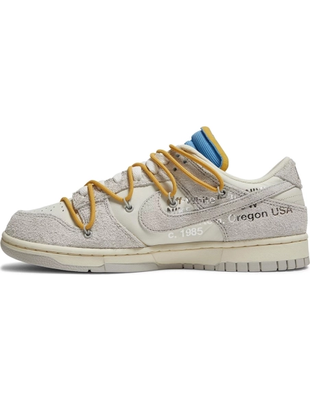 OffWhite x Dunk Low Lot 34 of 50,Dunk SB,NIKE SHOES Reps