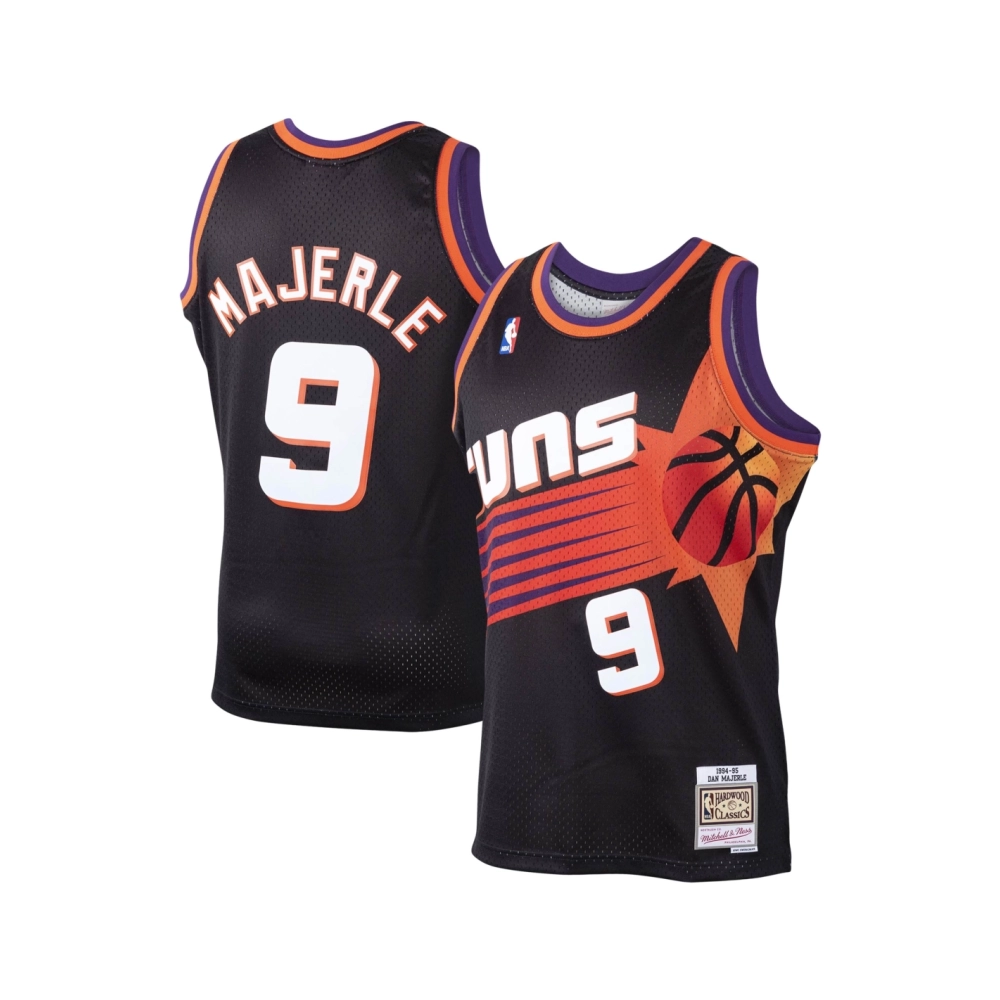 Mens Phoenix Suns Dan Majerle Black 1994 95 Hardwood Classics Swingman Jersey,Phoenix Suns,NBA,JERSEY with free shipping