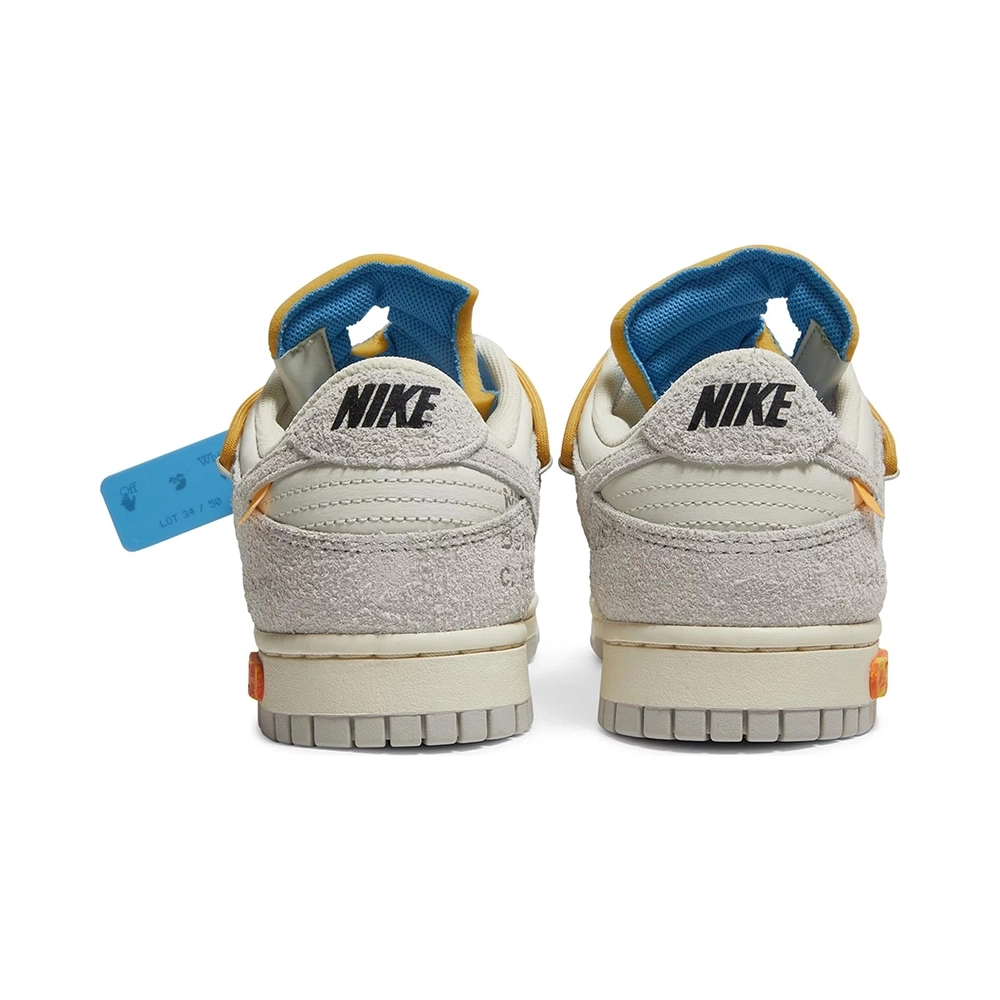 OffWhite x Dunk Low Lot 34 of 50,Dunk SB,NIKE SHOES Reps