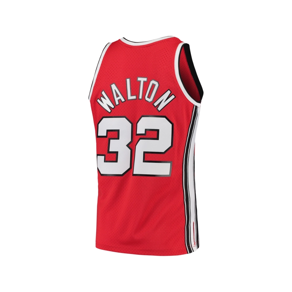 Mens Portland Trail Blazers Bill Walton Red 1976 77 Hardwood Classics Swingman Jersey,Portland Trail Blazers,NBA,JERSEY with fre