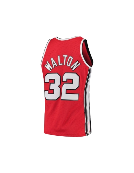 Mens Portland Trail Blazers Bill Walton Red 1976 77 Hardwood Classics Swingman Jersey,Portland Trail Blazers,NBA,JERSEY with fre