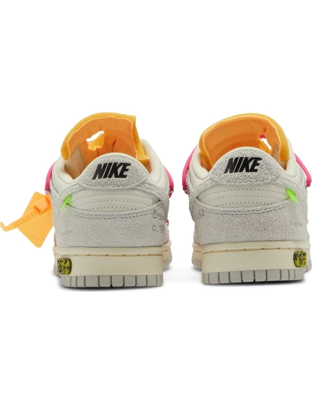 OffWhite x Dunk Low Lot 17 of 50,Dunk SB,NIKE SHOES Reps
