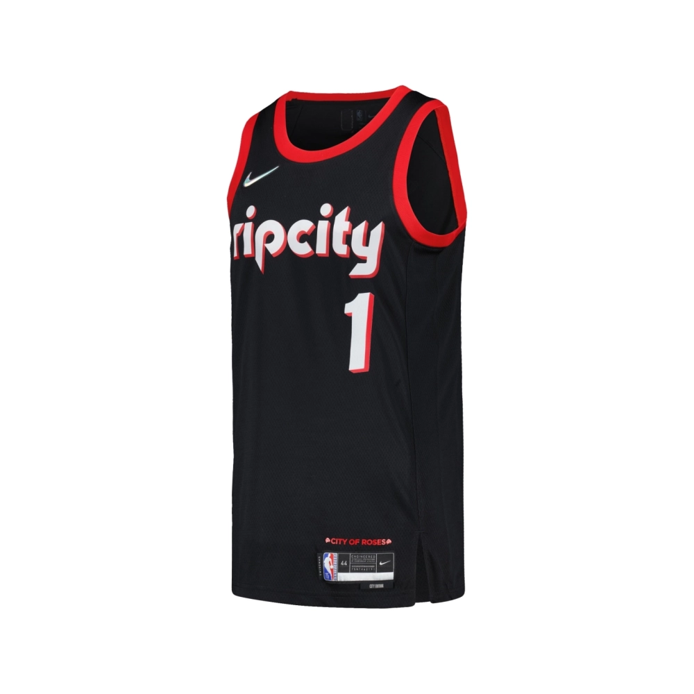 Mens Portland Trail Blazers Anfernee Simons Black Swingman Jersey - City Edition,Portland Trail Blazers,NBA,JERSEY with free shi