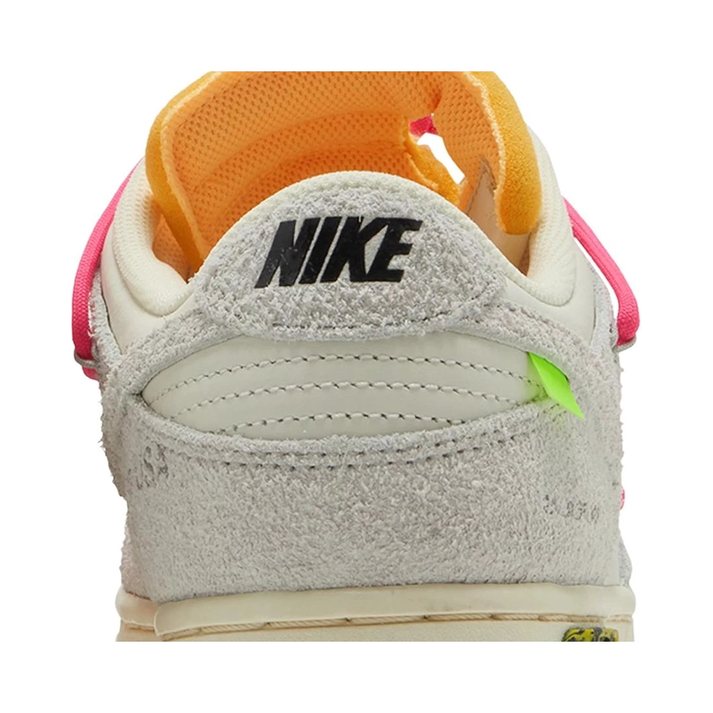 OffWhite x Dunk Low Lot 17 of 50,Dunk SB,NIKE SHOES Reps