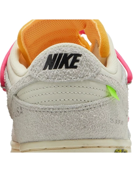 OffWhite x Dunk Low Lot 17 of 50,Dunk SB,NIKE SHOES Reps