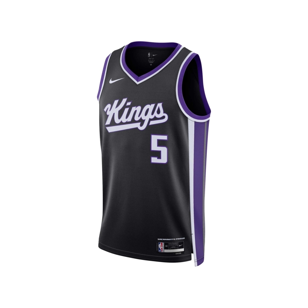 Unisex Sacramento Kings DeAaron Fox Black Swingman Jersey - Icon Edition,Sacramento Kings,NBA,JERSEY with free shipping