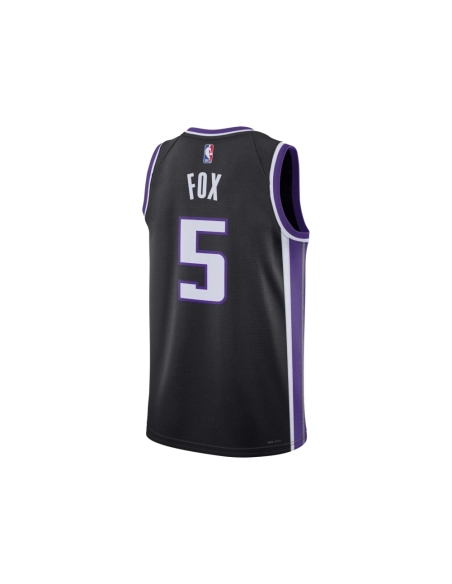 Unisex Sacramento Kings DeAaron Fox Black Swingman Jersey - Icon Edition,Sacramento Kings,NBA,JERSEY with free shipping