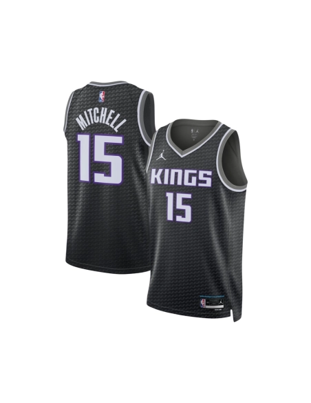 Unisex Sacramento Kings Davion Mitchell Black Swingman Jersey - Statement Edition,Sacramento Kings,NBA,JERSEY with free shipping