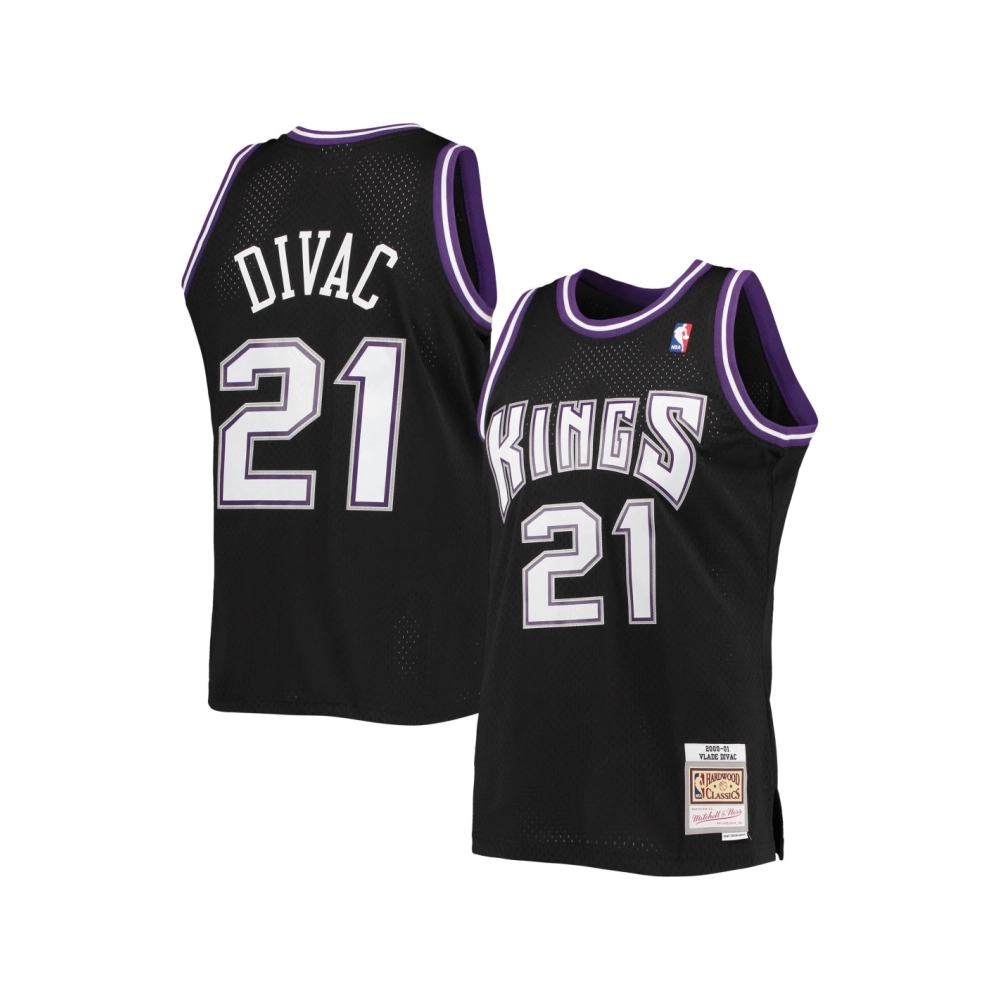 Mens Sacramento Kings Vlade Divac Black 2000 01 Hardwood Classics Swingman Jersey,Sacramento Kings,NBA,JERSEY with free shipping