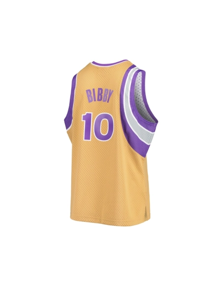 Mens Sacramento Kings Mike Bibby Gold 2005 06 Hardwood Classics Swingman Jersey,Sacramento Kings,NBA,JERSEY with free shipping