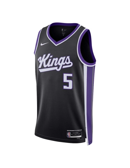 DeAaron Fox Sacramento Kings Unisex Swingman Jersey Icon Edition Black,Sacramento Kings,NBA,JERSEY with free shipping