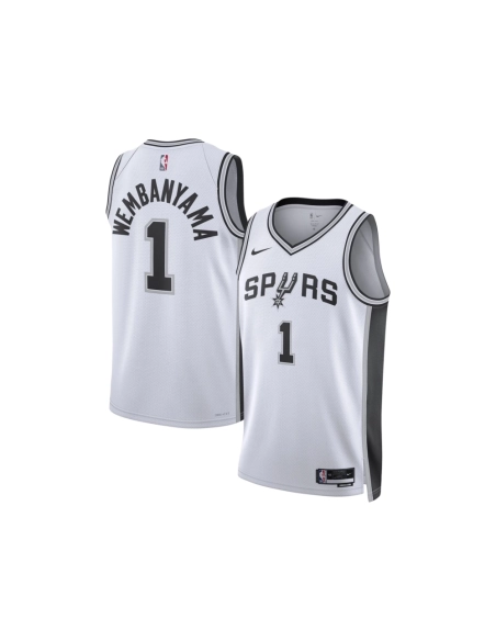 Unisex San Antonio Spurs Victor Wembanyama White Swingman Jersey - Association Edition,San Antonio Spurs,NBA,JERSEY with free sh