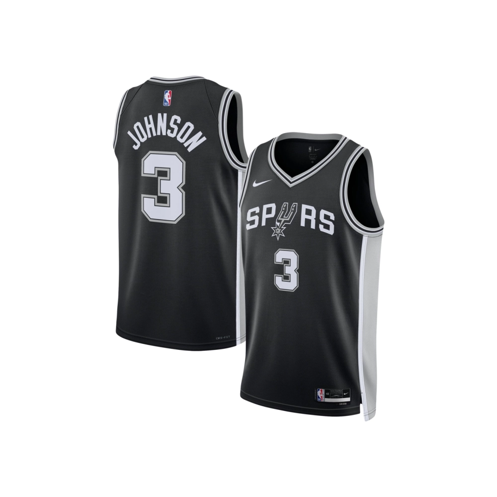 Unisex San Antonio Spurs Keldon Johnson Black Swingman Jersey - Icon Edition,San Antonio Spurs,NBA,JERSEY with free shipping