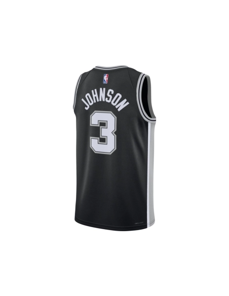 Unisex San Antonio Spurs Keldon Johnson Black Swingman Jersey - Icon Edition,San Antonio Spurs,NBA,JERSEY with free shipping
