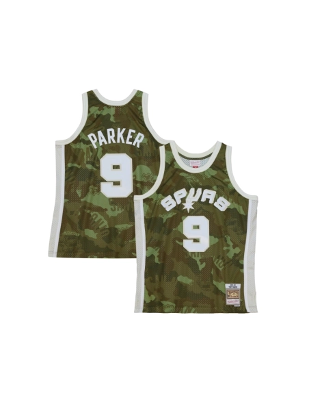 Mens San Antonio Spurs Tony Parker Camo Hardwood Classics 2000 01 Ghost Green Swingman Jersey,San Antonio Spurs,NBA,JERSEY with 