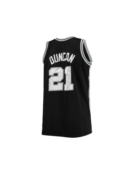 Mens San Antonio Spurs Tim Duncan Black Big Tall 1998 99 NBA 75th Anniversary Diamond Swingman Jersey,San Antonio Spurs,NBA,JERS