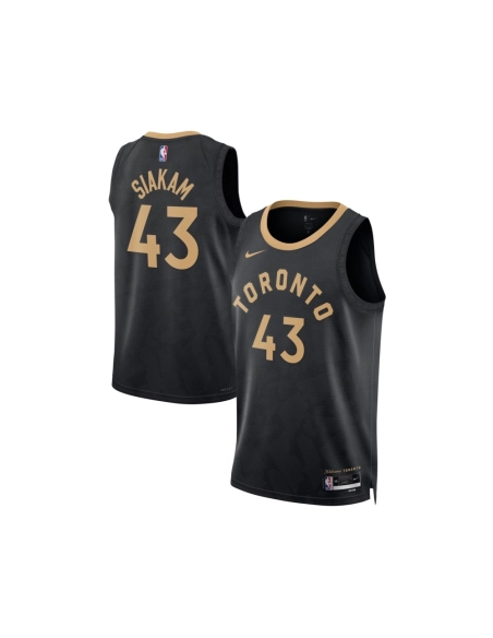 Unisex Toronto Raptors Pascal Siakam Black 2022 23 Swingman Jersey - City Edition,Toronto Raptors,NBA,JERSEY with free shipping