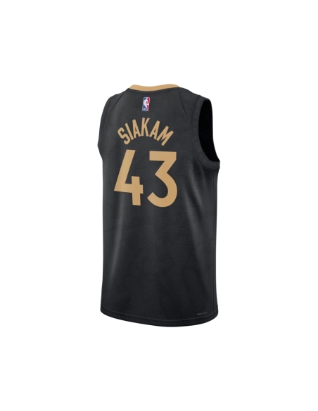 Unisex Toronto Raptors Pascal Siakam Black 2022 23 Swingman Jersey - City Edition,Toronto Raptors,NBA,JERSEY with free shipping
