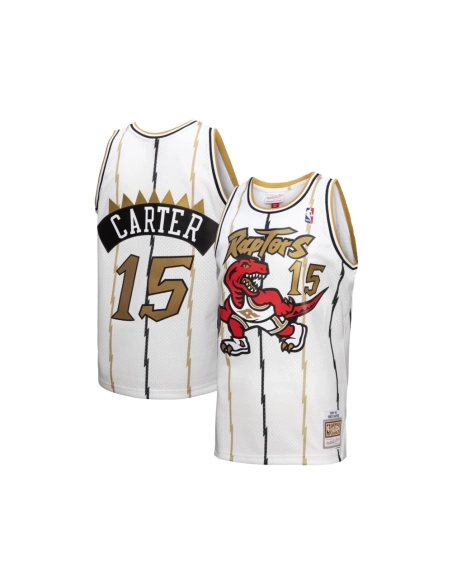 Mens Toronto Raptors Vince Carter White 1998-99 Hardwood Classics Reload 3.0 Swingman Jersey,Toronto Raptors,NBA,JERSEY with fre