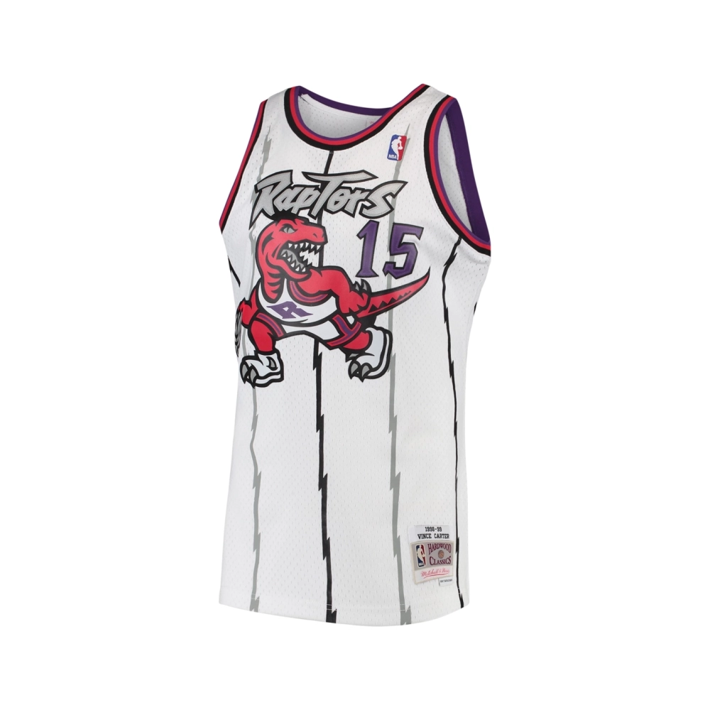 Mens Toronto Raptors Vince Carter White 1998 99 Hardwood Classics Swingman Jersey,Toronto Raptors,NBA,JERSEY with free shipping