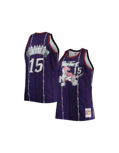 Mens Toronto Raptors Vince Carter Purple Big Tall 1998 99 NBA 75th Anniversary Diamond Swingman Jersey,Toronto Raptors,NBA,JERSE