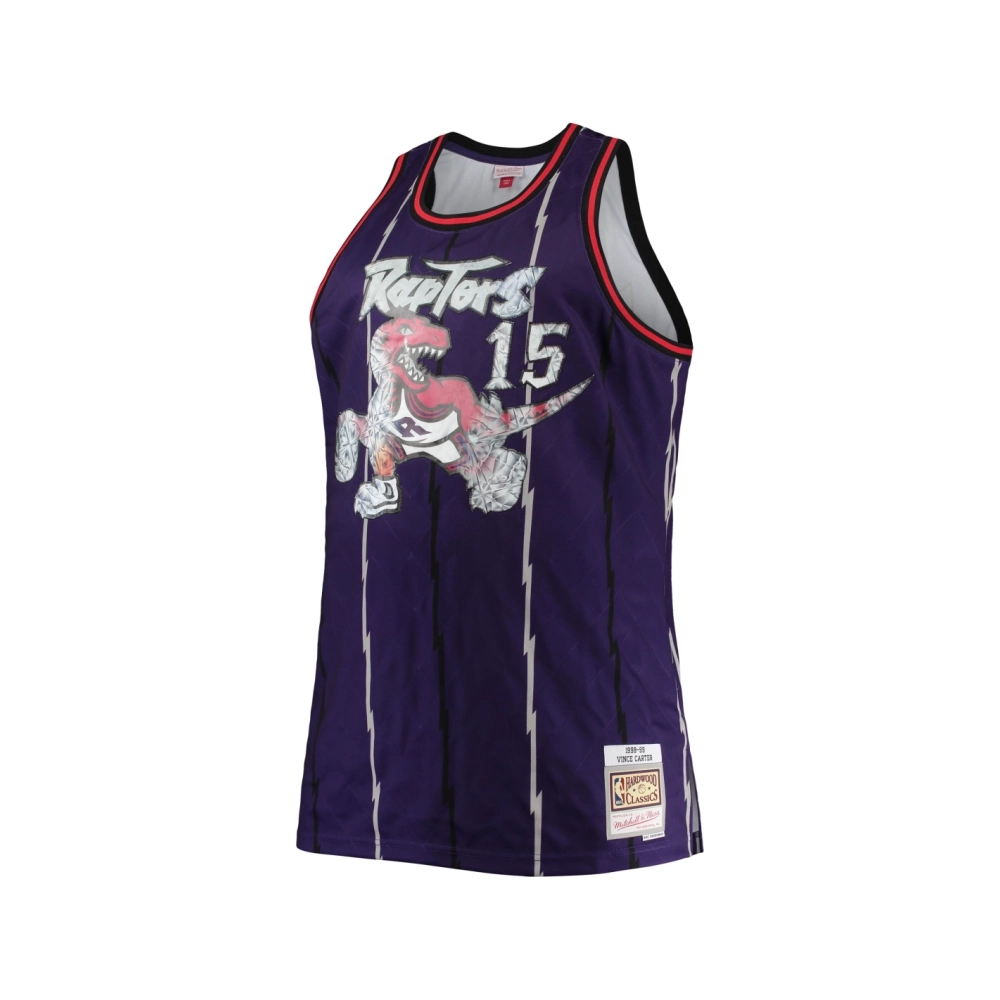 Mens Toronto Raptors Vince Carter Purple Big Tall 1998 99 NBA 75th Anniversary Diamond Swingman Jersey,Toronto Raptors,NBA,JERSE