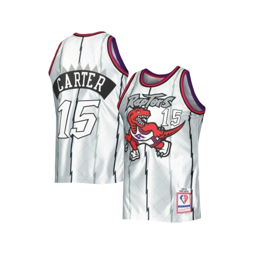Mens Toronto Raptors Vince Carter Platinum 1998 99 Hardwood Classics 75th Anniversary Swingman Jersey,Toronto Raptors,NBA,JERSEY