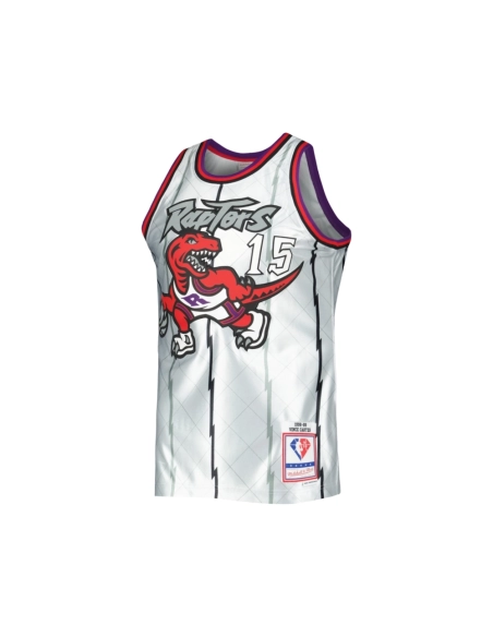 Mens Toronto Raptors Vince Carter Platinum 1998 99 Hardwood Classics 75th Anniversary Swingman Jersey,Toronto Raptors,NBA,JERSEY