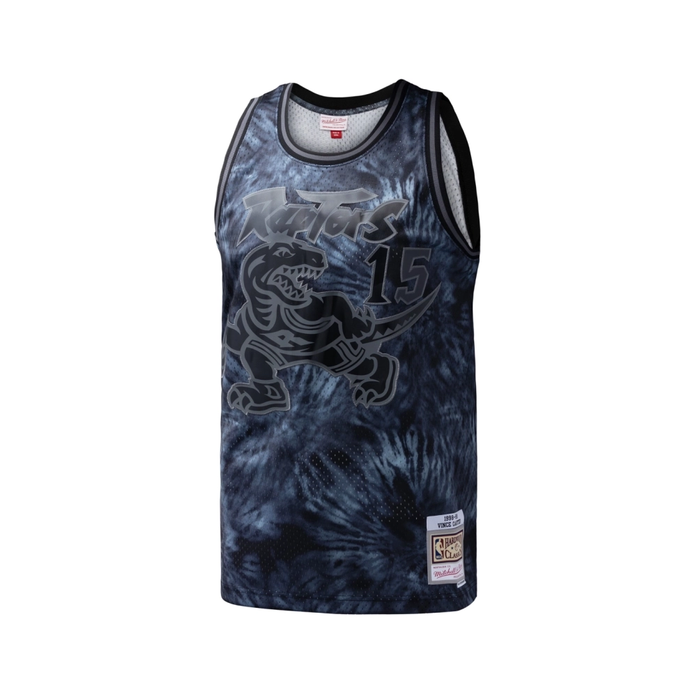 Mens Toronto Raptors Vince Carter Black Hardwood Classics 1998 99 Tie-Dye Swingman Jersey,Toronto Raptors,NBA,JERSEY with free s
