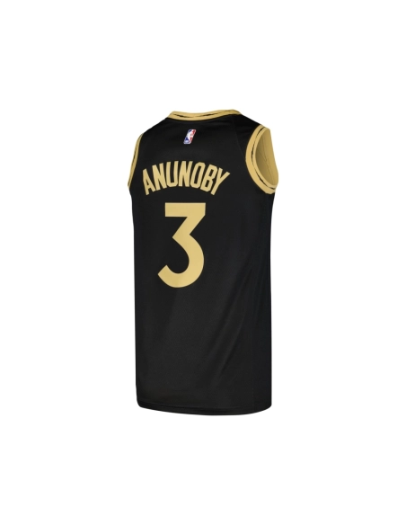Mens Toronto Raptors OG Anunoby Black Swingman Player Jersey - City Edition,Toronto Raptors,NBA,JERSEY with free shipping